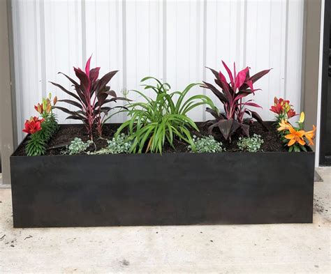 cheap metal planter boxes|decorative metal planter boxes.